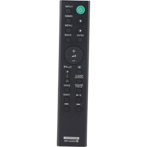 Télécommande de haut-parleur de remplacement pour barre de son Sony HT-CT390 HT-RT3 SA-CT390 SA-WCT390 (1/4)