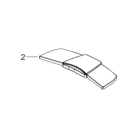 Coperchio bumper ORIGINALE AMBROGIO robot TWENTY ZR
