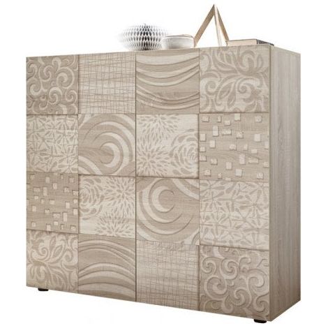 Buffet haut moderne chêne samoa Orlane (1/5)