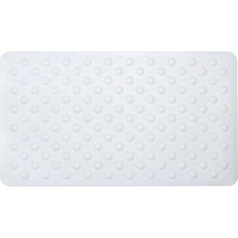 Sabichi Bubble Rubber Bath Mat - White - 70cm x 40cm
