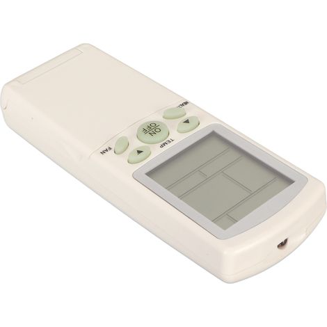 Mando a distancia de repuesto fácil y completo para los aires acondicionados Haier YR H03, YL H07, YR H08, YR H10 y YL H17. (1/5)