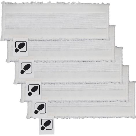 Sollbry Housse en microfibre pour Karcher EasyFix SC2 SC3 SC4 SC5 Nettoyeur à vapeur - 5PCS (1/5)