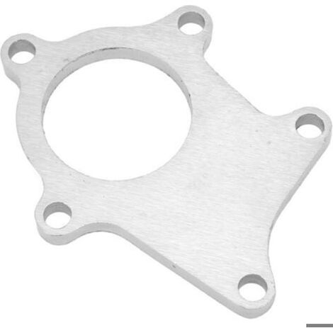 Collettore di scarico per turbocompressore, 5 bulloni, Welle, T304, flangia per tubo di scarico in acciaio a basso tenore di carbonio per uso generale, adatta per T3 e T4. (1/4)