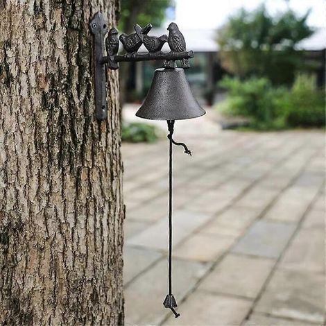 Oiseaux en métal, décoration extérieure vintage, décoration rustique pour jardin, comme sur la photo (1/5)
