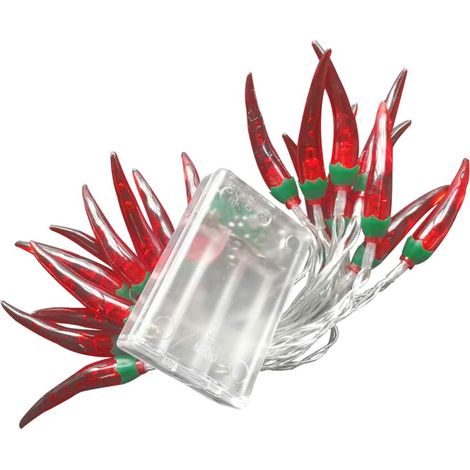 5m paprika Sprite Light 50pcs LED batterie alimenté lumière décorative (sans batterie) (1/5)