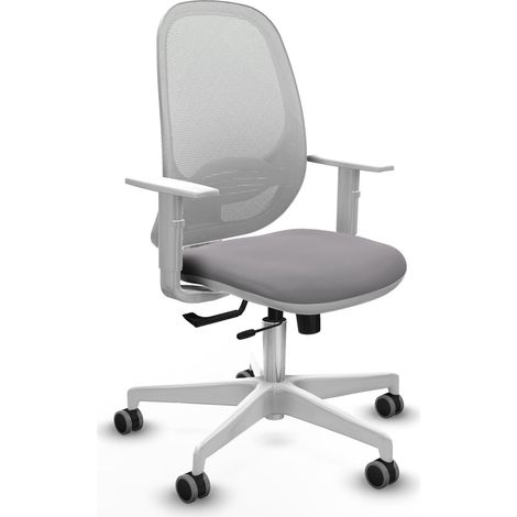 Silla de oficina piqueras y crespo Cilanco blanco espuma alta densidad (1/2)