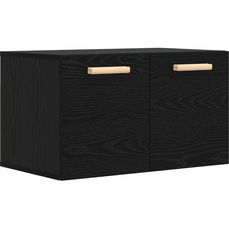 Meuble mural Chêne noir 60 x 36,5 x 35 cm Bois d'ingénierie vidaXL (1/5)