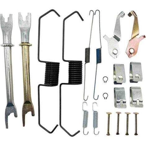 Deux ensembles de kits de réparation de plaquettes de frein automobiles pour Mitsubishi L200/Triton (2005-2015) : 4600A139 et 4600A140, ajusteur pour plaquettes de frein arrière.