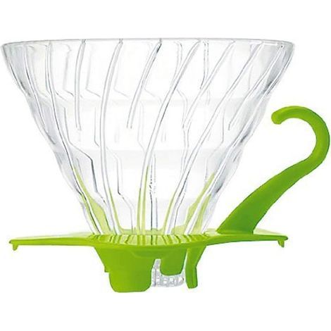 Coffee filter, Plastic, Green, Size 02, For manual coffee maker (1/5)
