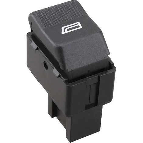 6X0959855B is an electric window regulator push button switch with a toggle for Volkswagen Polo vehicles.--BIEMMEDUE (1/4)