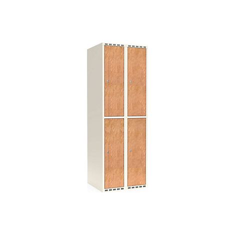 kaiserkraft  Armadietto a due piani Fydor  HPL  2 colonne 
