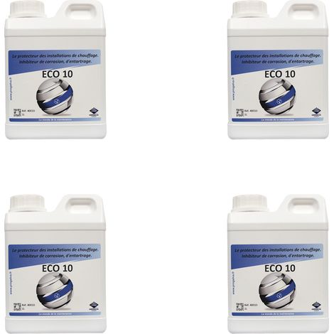 Lot 4 bidons de 1L ECO 10 - Protecteur inhibiteur corrosion (1/3)