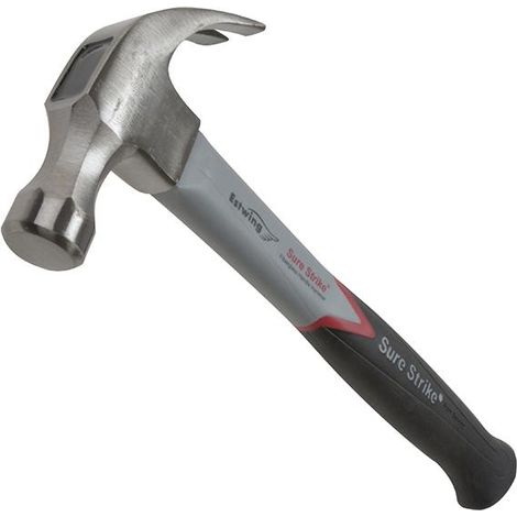 EMRF16C Surestrike Curved Claw Hammer Fibreglass Shaft 450g (16oz) (1/3)