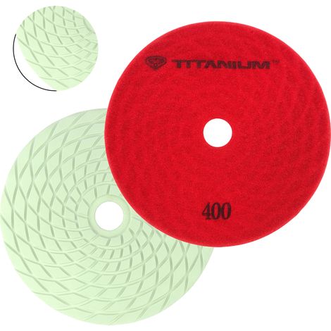Disco de pulido de diamante de 150 mm para pulir baldosas de gres g400 titanio (1/5)