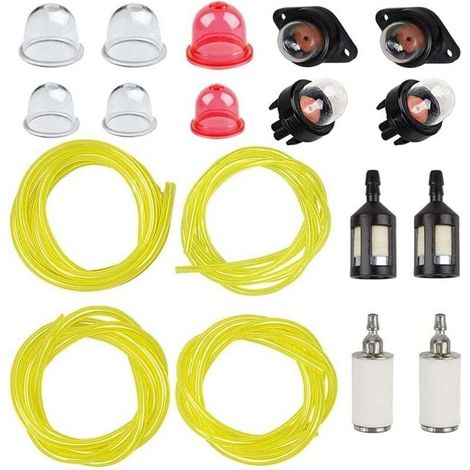 Tube de Tuyau Gaz Carburant 4 Pieds pour Souffleur Tronçonneuse et Débroussailleuse