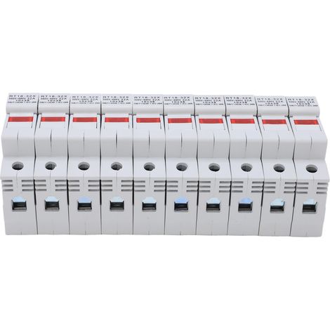 Porte-fusible miniature sur rail RT18-32X (avec indicateur LED) Accessoires électriques 32 A 500-690 V 1P (1/5)