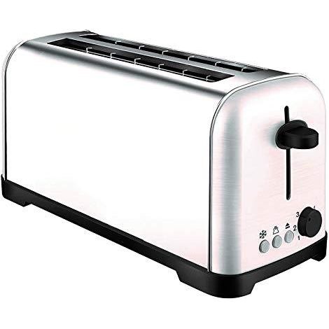 Silver Style 002226 Toaster Edelstahl 1400 W