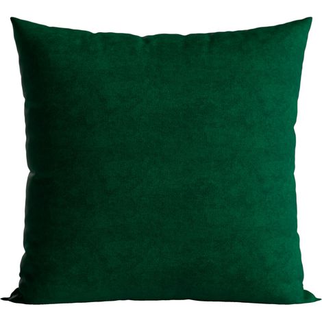 MILAS Taie d'oreiller décorative, 40x40cm, couleur 789 vert bouteille MILAS0/POP/789/040040/1 (1/3)