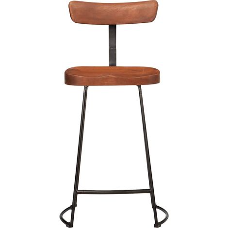 Tabourets de bar  Chaise de bar lot de 2 49x43x88 cm bois de manguier massif