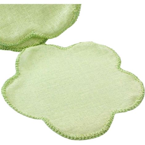 Set de table fleur verte (lot de 3)