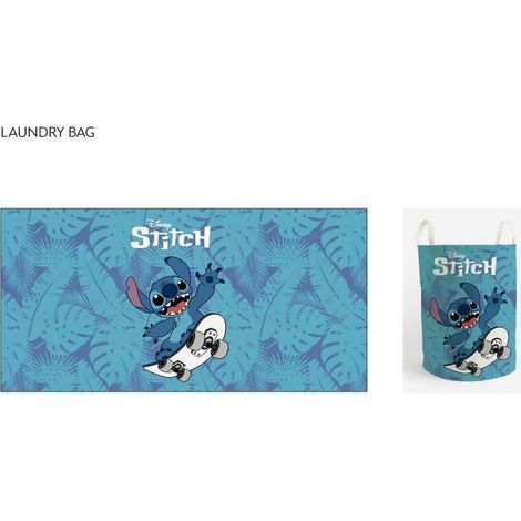 Panier à linge 50x32 cm Stitch - Skate - (Lilo & Stitch) (1/2)
