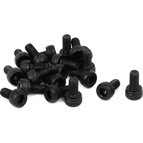 M3 x 6mm acier inoxydable 12,9 Grade Vollgewinde Innensechskantschraube 20 PIÈCES (1/2)
