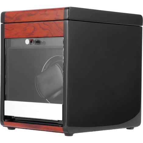 Coffret à montres automatiques avec remontoir, boîte de rangement et vitrine, prise UE 100-240V (1/5)