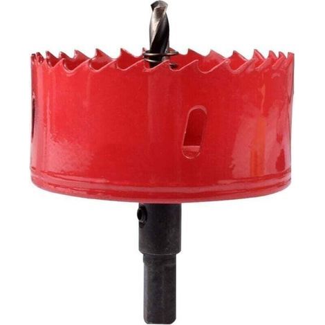 M42 HSS Scie Cloche Bi-Métal 80mm, Scie Trèpan Pour Fer, Aluminium, Bois, Cloison Sèche, Tuyau, Plastique, Panneau De Fibres De Bois (1/5)