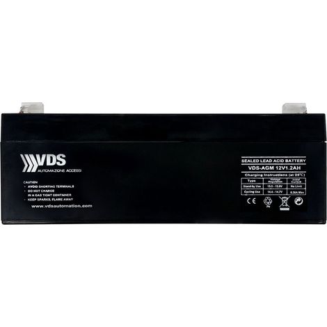 Batteria Batterie Ricaricabile 2.3ah 2.3 Ah 12v Per Antifurti Allarmi