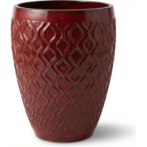 Maceta PHENIX 41x55cm rojo imperial (1/2)