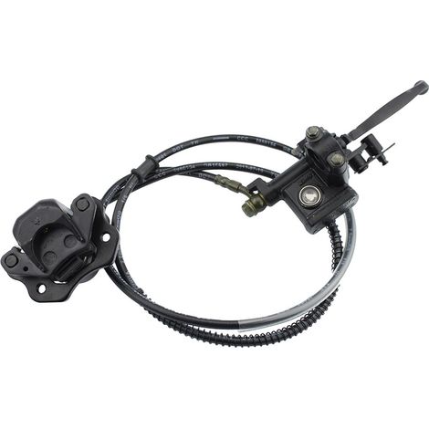 Left hydraulic brake cylinder, compatible with the modification parts for master brake cylinder and front brake caliper of TaoTao Sunl quads with a displacement of 50 to 250 cm³.--DTEKGAZ