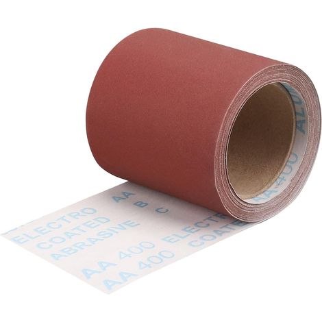 Schleifpapier 115mm 10m Körnung 400 Hartholz SBJ-115mm-400 (1/5)