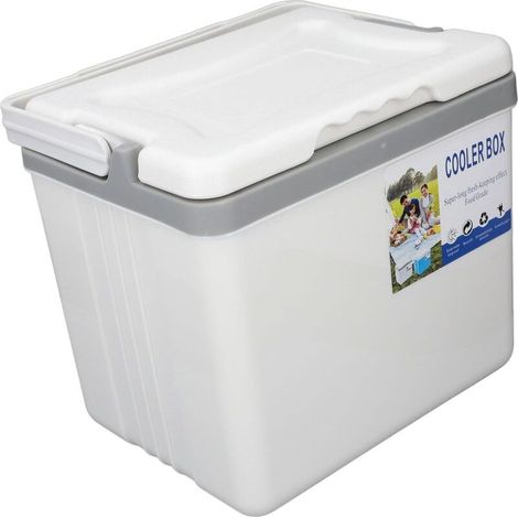 Glacière Portable Isotherme 6 L, Matériau E PS de qualité Alimentaire, Maintient la Température Pendant Longtemps, Idéale pour la Plage, Le Camping et la pêche. (White) (1/5)