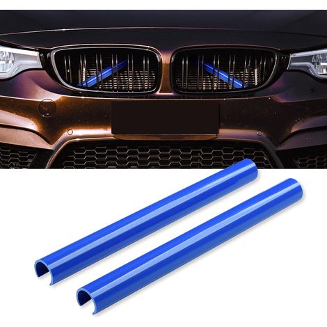 Inserts de calandre avant pour Série 1 3 F20 F30, Bleu (1/5)
