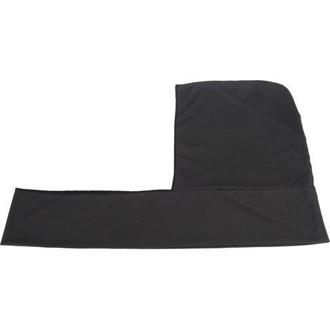 Serviette Rafraîchissante U-Shape en Microfibre, Protection UV et Respirante pour Chaleur - Noir (1/5)
