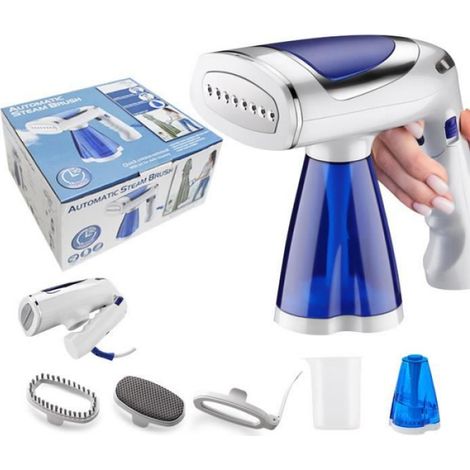 Défroisseur vapeur - - 1600W - 250 ml - Réchauffage 20S - Portable et pliable (1/4)