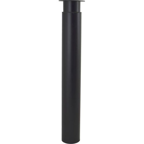 Pata de mesa, 705/1300 x 102 mm, acero negro AUTRES (1/2)