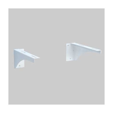 Coppia staffe fisse per lavabo - -