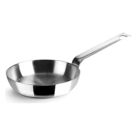 Padella per blinis Ibili Triply Natural Argento 12 cm Acciaio Alluminio