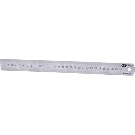Cinta métrica semiflexible de acero inoxidable longitud total