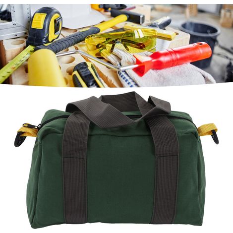 Werkzeugtasche für Elektriker, Aufbewahrung aus Segeltuch, robust und geräumig, 14-Zoll-Werkzeugtasche. (1/5)