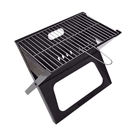 Barbacoa portátil Blaupunkt GC201 negra compacta y plegable (1/3)