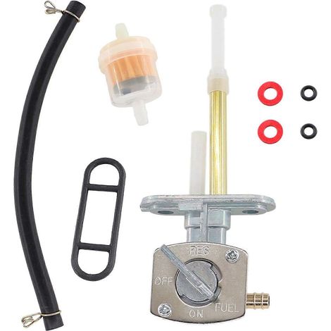 Robinet d'essence, vanne, interrupteur, tuyau et joint de conduite de carburant pour moto tout-terrain SSR125 SSR 125cc (1/5)
