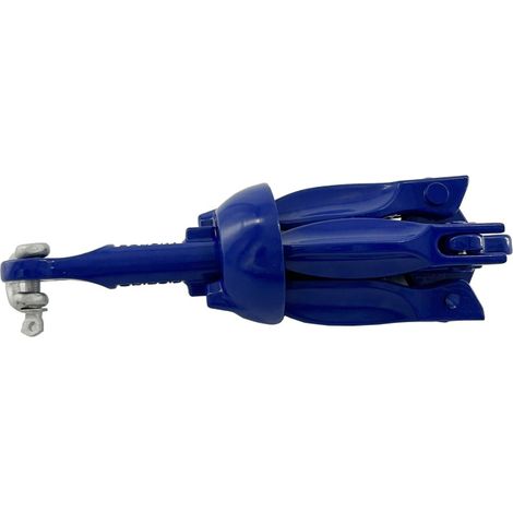 Shipping accessories, foldable, umbrella-shaped, navy blue aluminum anchor, boat anchor, kayak anchor, yacht anchor, foldable aluminum anchor--DTEKGAZ