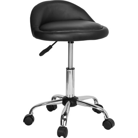 Taburete de peluquería Lomo negro (1/5)