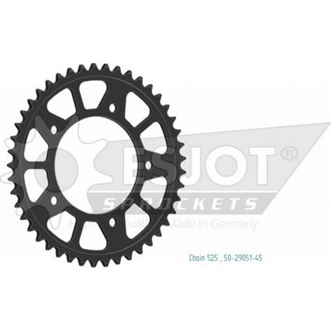Couronne Acier - 525 - 45 Dents - Made in Germany