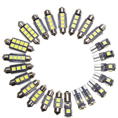 23pcs Bulbus LED de canbus super lumineux 5050 LUMILES SMD BUBA (1/4)