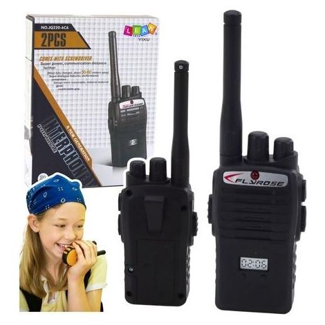 Portata del walkie-talkie: 50-60 m