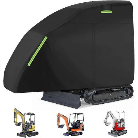 Housse étanche pour mini-pelle de 800 à 1600 kg, compatible avec les modèles Takeuchi ViO17 et Bobcat E20. (1/5)