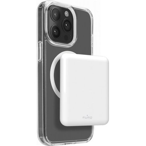 5000 mAh USB-C MagSafe Powerbank – Weiß (1/2)